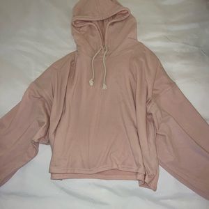 Pink hoodie